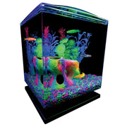 GloFish Aquarium Gravel, Pink, Green & Blue Mix, 5 lbs | Compliments GloFish Tanks, Glows Under Blue LED Lights, Use As a Substrate or Accent With GloFish Aquarium Plants & Décor