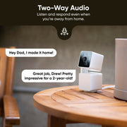 WYZE Cam Pan v3, Indoor/Outdoor Security Camera with 360° Pan/Tilt/Zoom | Vibrant Color Night Vision, IP65-rated, Pan Scan Auto Patrol, 2-way Audio and Privacy Mode, No subscription required.