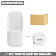 Outlet Wall Mount for Blink Sync Module Core, 2-in-1 Charging Station(Mount & Charger) - Space-Saving Bracket for Blink Security Camera, Easy Installation & Flexible Placement