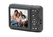 Kodak PIXPRO FZ45 16MP Compact Digital Camera, 4X Optical Zoom, AA, Black | 1080p Full HD Video, 27mm Wide Angle Lens, 2.7 Inch LCD, Point and Shoot, Digicam, Travel and Family Photos