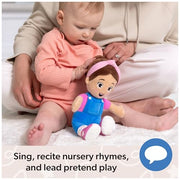 Ms. Rachel Cuddle & Comfort Doll, 11-Inch Soft Plush First Baby Doll | Super-Soft Friend for Hugs & Snuggles, Encourages Pretend Play, Baby Toys for Girls & Boys Ages 6 Months to 3+