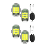Multi-Color Wireless Rechargeable LED Strobe Lights