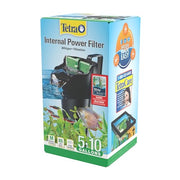 Tetra Whisper 85 GPH Internal Power Filter For Aquariums | For Fish Tanks Up To 10 Gallons, Whisper Quiet, Space-Saving Internal Filter Clips on Tank