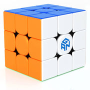 GAN 356 RS, Speed Cube 3x3 Stickerless Puzzle for Kids | Smooth turning, easy control, beginner-friendly performance, hand-eye coordination toys for boys girls adults, non-magnetic