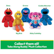 GUND Sesame Street Elmo Take Along Buddy 13-Inch Plush Toy for Ages 1+ | Soft Tactile Sensory Details Promote Pretend Play and Emotional Expression during Early Learning; Thoughtful Toddler Gift