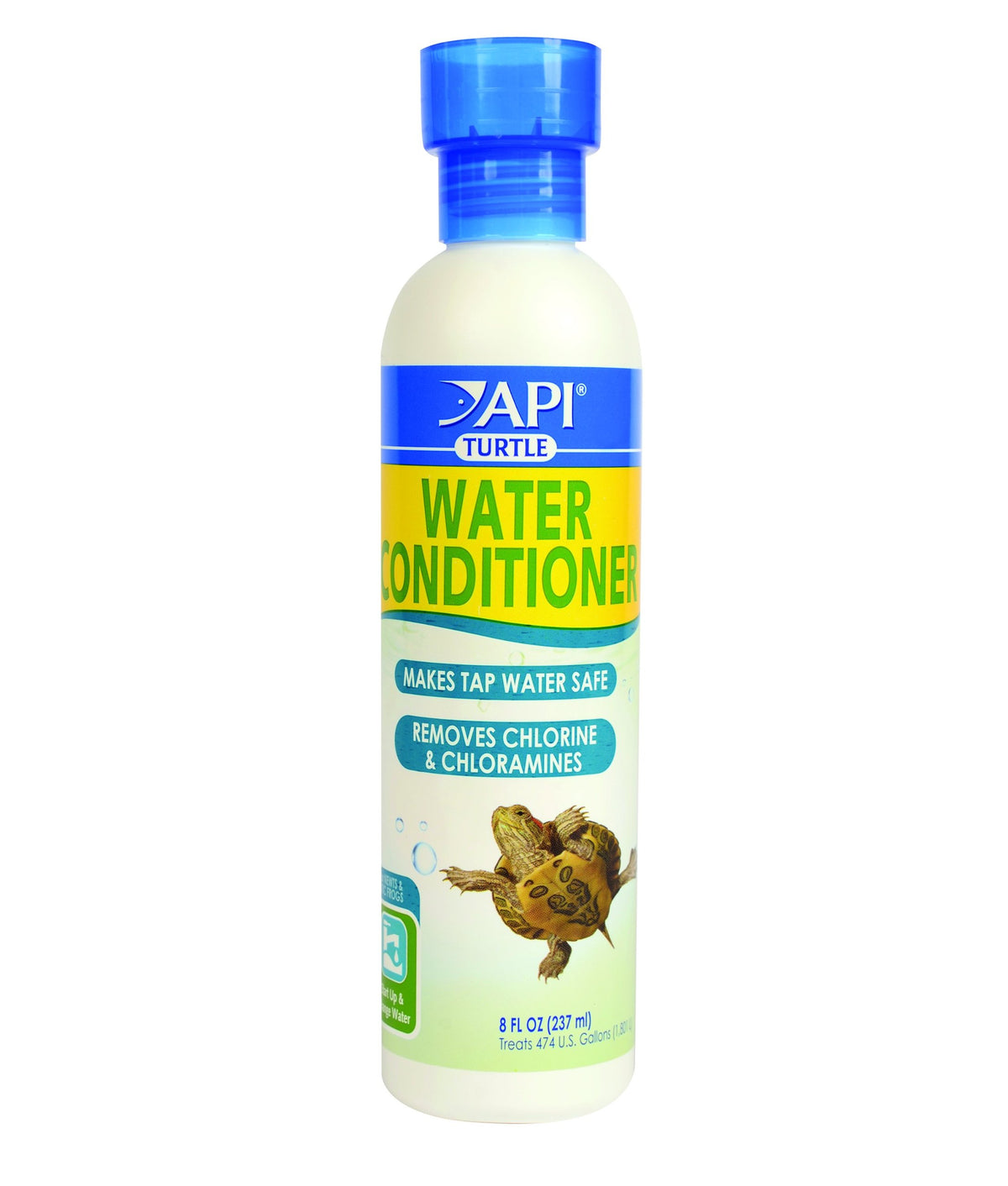 API TURTLE WATER CONDITIONER Water Conditioner 8-Ounce Bottle
