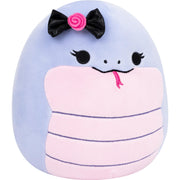 Squishmallows Original 8in Linares the Purple Snake – Official Jazwares Plush (Little)