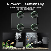 GROWNEER 550GPH Submersible Pump 30W Fountain Aquarium Water Pump | 2000L/H, with 7.2ft High Lift, 3 Nozzles for Fish Tank, Pond, Hydroponics, Statuary, Pool, Water feature, 5.9ft Power Cord