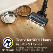 Bissell PowerClean FurGuard 280W Self-Standing Cordless Vacuum, 4039 | Self-cleaning brush roll; wall mount; removable battery; upholstery tool; 280W strong suction