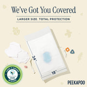 Peekapoo - The Original Disposable Baby Changing Pad Liners – 50 Pack