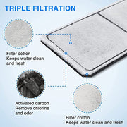 HiTauing 8 Pack EF-S Filter Cartridges for EF-S Element and BF5 BETTAFLO