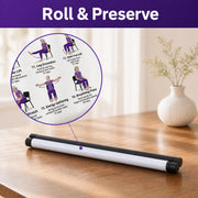 Tai Chi Chair Workout Chart, Chair Tai Chi for Seniors Poster, 16 x 24 Inch | Seated Tai Chi for Beginners: 16 Illustrated Chair Exercises for Balance, Flexibility and Mobility, Easy to Roll Up and Store