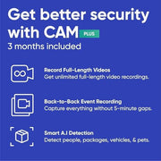 WYZE Cam v3 with Color Night Vision, Wired 1080p HD Indoor/Outdoor Video Camera, 2-Way Audio, Works with Alexa, Google Assistant, and IFTTT