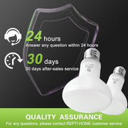 REPTI HOME Reptile Heat Lamp Bulbs, Simulate Natural Sunlight Heat Light Bulb, 2 Pack 100W Amphibian Terrarium Basking Spot Lamp for Reptile, Bearded Dragon, Lizard, Turtle, Snake