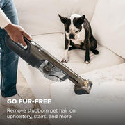 Shark UltraCyclone Pet Pro Plus Cordless Handheld Vacuum, Brown, CH951BR1 | Powerful Suction, Portable Vacuum for Car & Home, Pet Power Brush, Crevice Tool, Scrubbing Brush, XL Dust Cup