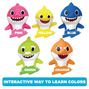 Nickelodeon Baby Shark 5 Pc Finger Puppet Set - Party Favors, Educational, Bath Toys, Story Time, Beach Toys, Playtime,5 Count (Pack of 1)