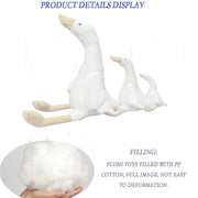 CHELEI2019 15.7" Swan Stuffed Animal,Goose Plush White Stuffed Animal Toy | Gifts for Kids