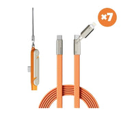 🤍New Ultimate 240W Ultra-Fast Charging Cable with 360° Rotating Stealth Phone Stand