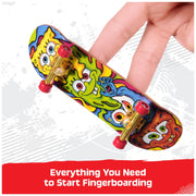 TECH DECK Spongebob Sk8shop Bonus Pack Customizable Fingerboards Set | Customize 6 Boards with Skate Tool & Wheels, Authentic Details, Fidget Skateboard Toy Gifts for Kids & Collectors Ages 6+
