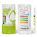 AAwipes Aquarium Ammonia Test Strips 8-in-1 |25 Strips | Quick & Accurate Water Testing Test pH, Ammonia, Alkalinity, Hardness, Chlorine, Nitrite, etc. (K02-25)