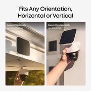 eufy Security SoloCam S340, 3K Dual-Lens Solar Security Camera | 360° Coverage, Pan & Tilt, No Blind Spots, AI Detection & Tracking, Color Night Vision, No Monthly Fee, Built-in 8GB