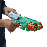 NERF Elite Disruptor Dynamic Green Dart Blaster | Rotating Drum, Slam Fire, Kids Outdoor Toys for 8 Year Old Boys & Girls (Amazon Exclusive)