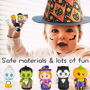 Finger Puppets for Kids, Tiny Hands Toys - Halloween & Party Favors for Age 3-6 Girls & Boys