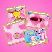 Fuggler Bouquets: 2x9 Inch + 1x3.5 Inch Plush Set (Sasquoosh, Stinkface, Squooshface) by ZURU, Funny Ugly Monster Designs, Unique Gift for Collectors