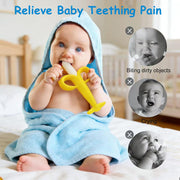 Baby Teething Toys 3-6 Months, Baby Chew Teether Toys | BPA Free, Babies Teething Relief, Banana Toothbrush, Fruit Shape Giraffe Newborn Teether Toy Gift for Boy and Girl