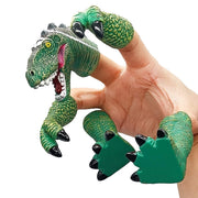 AQKILO Dinosaur Finger Puppet Set, Funny Animal Toy for Stories and Gifts | Weird Stuff Gifts for Dinosaur Fans, Funny Toys, Pretend Play, Storytelling Fun, and Creative Surprises
