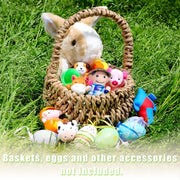 RIY 10Pcs Story Time Finger Puppets - Old Macdonald Had A Farm Educational Puppets Easter Basket Stuffers