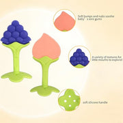 Baby Teething Toys 3-6 Months, Baby Chew Teether Toys | BPA Free, Babies Teething Relief, Banana Toothbrush, Fruit Shape Giraffe Newborn Teether Toy Gift for Boy and Girl