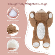 Niuniu Daddy Weighted Stuffed Animals, 20 in 3.3 lbs, Sloth Calming Plush | Heavy sensory lap pad, lying body pillow for sleeping, machine wash, huggable gift for kids and adults
