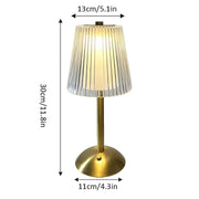 Modern crystal touch table lamp