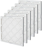 Amazon Basics 20x20x1 Air Filter 6-Pack, MERV 11 AC Furnace Filters, Dust, Pet, Allergen Control , Electrostatic (Actual Size: 19.75 x 19.75 x .75)