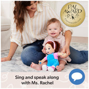 Ms. Rachel Speak & Sing Doll, 16-Inch Interactive Toy with Sounds | 4 Songs & 16+ Phrases, Encourages Speech, Volume Control, Toddler Toys For Girls And Boys Ages 6 Months to 3+