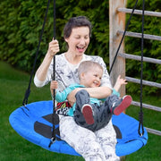 Trekassy 40" Saucer Tree Swing, 700LBS Heavy Duty Swing for Kids & Adults | 900D Oxford Fabric with Waterproof Design, Includes 2x3.3ft Tree Hanging Straps and Adjustable Ropes for Easy Setup