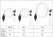 Laifoo 5ft-S Aquarium Siphon Vacuum Cleaner for Fish Tank Cleaning Gravel & Sand