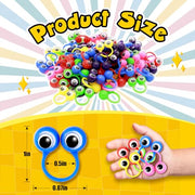 Liesedada 120 PCS Party favors in the nature of small toys Eye Finger Puppets Toys Set Mini Eye Finger Puppets and Classroom Rewards for Kids.