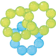 Infantino Water Teethers, Cooling & Massaging Relief, Lime/Blue, 3-Pack | Chill water-filled teethers for cooling comfort. Easy-grip shapes. Textured surfaces for sore gums