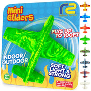 Foam Airplanes - Stocking Stuffers for Kids All Ages 4 5 6 7 8 9 10 Year Old - Best Toy Gift - Boy Toys Stocking Stuffer Gifts - Air Plane Gift Idea - Easter Basket Gifts for Boys & Girls Party Favors