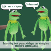 NICERINC Kermit Frog Puppet, The Muppets Show, Soft Hand Frog Stuffed Plush Toy,Birthday Gift Ideas for Boys and Girls- 24 Inches