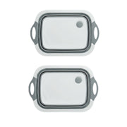 Portable Multi-function Collapsible Dish Tub