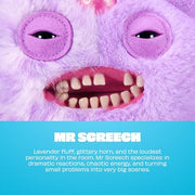Fuggler Fugglercorns 9 Inch Plush Collectible Toy (Mr Screech) by ZURU | Funny Ugly Monster with signature teeth, soft & huggable collectible plush, for fans & collectors, gift for tweens & teens