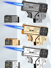 🔥HOT SALE🔥Folding Blue Flame Trigger Lighter Keychain