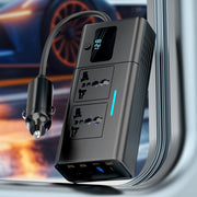 🔥New Hot Selling❤️‍🔥 Universal 12V to 220V Car Socket with Display