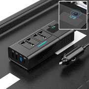 🔥New Hot Selling❤️‍🔥 Universal 12V to 220V Car Socket with Display