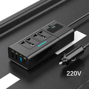 🔥New Hot Selling❤️‍🔥 Universal 12V to 220V Car Socket with Display