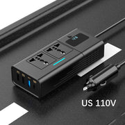 🔥New Hot Selling❤️‍🔥 Universal 12V to 220V Car Socket with Display