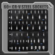 CR-V Steel Sockets Set